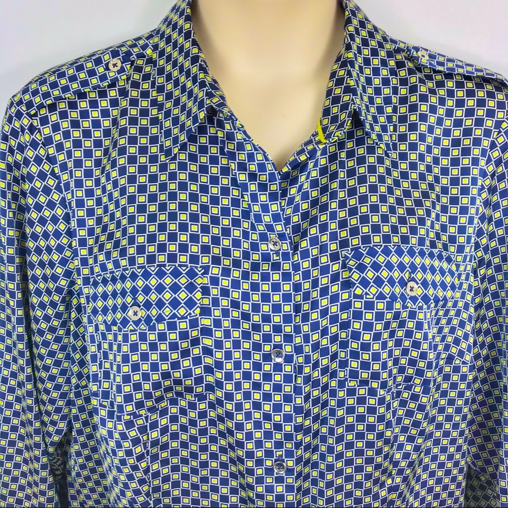 Jones New York Woman | Stretch Silky Blouse 2X - Picture 6 of 8